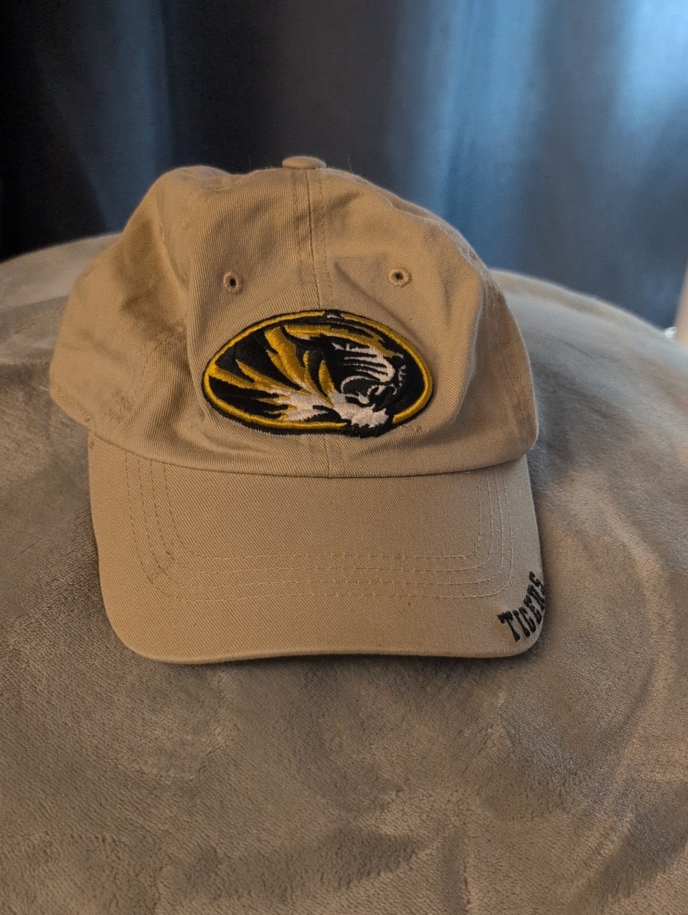 Mizzou Khaki Baseball Cap